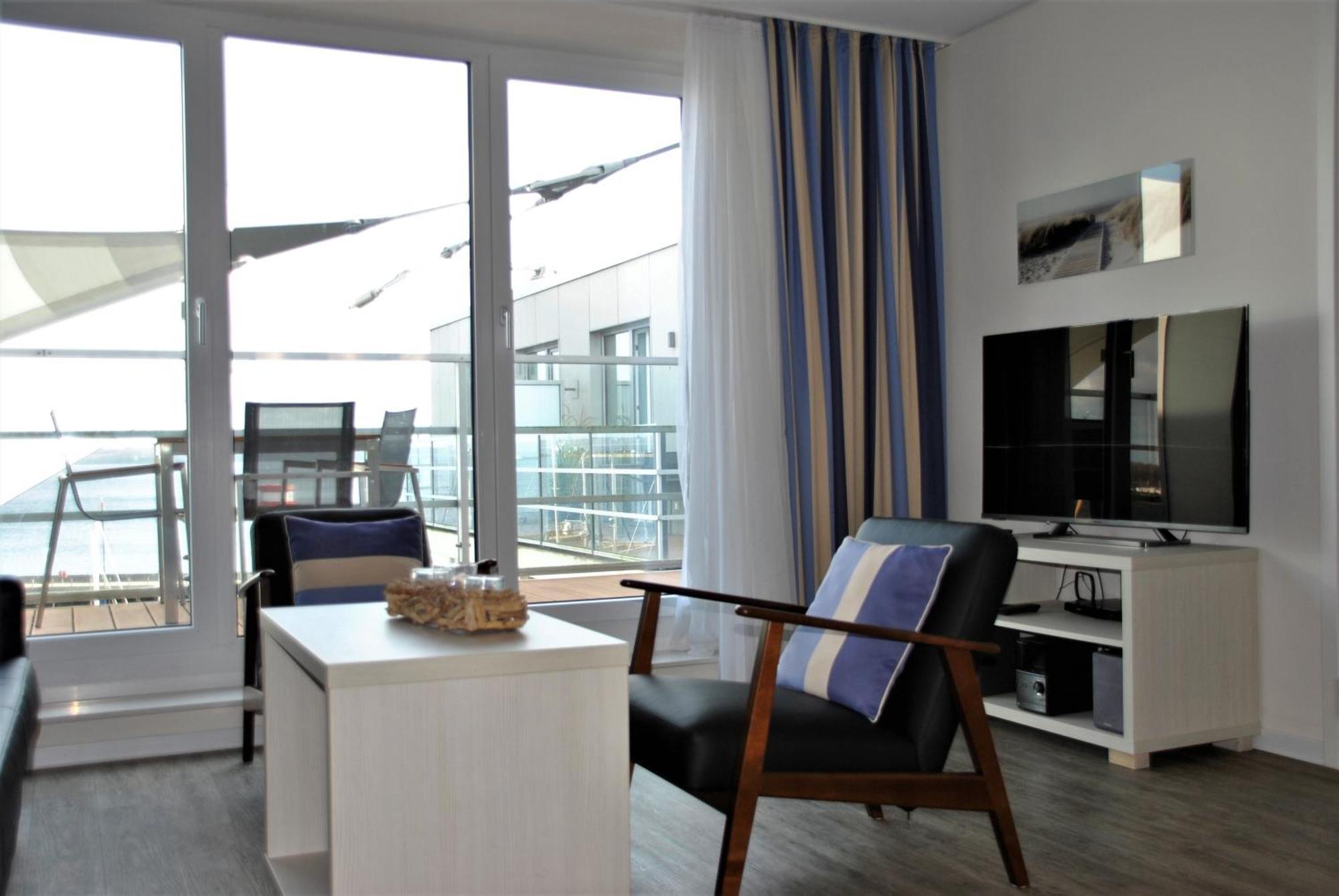 Apartment 42 "Segler", Mit Sauna, Blickrichtung Offene See Эккернфёрде Экстерьер фото