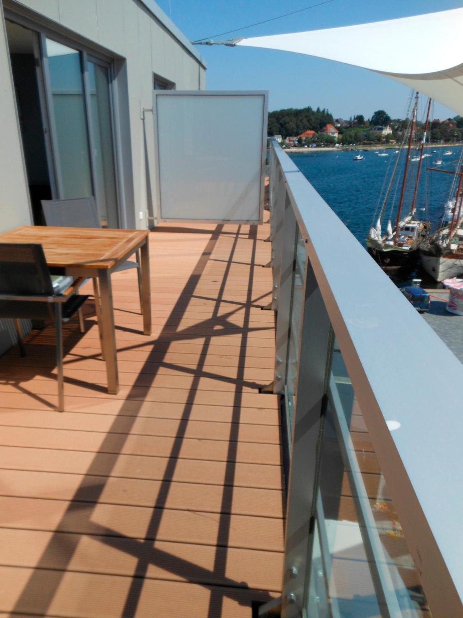 Apartment 42 "Segler", Mit Sauna, Blickrichtung Offene See Эккернфёрде Экстерьер фото